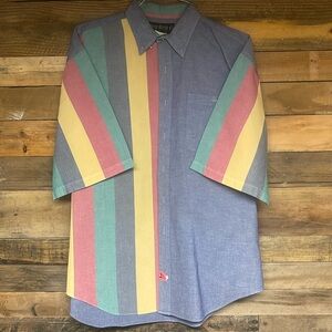 DEEP RIVER SHORT SLEEVE BUTTON DOWN